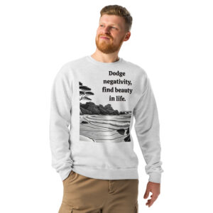 quote Crew neck sweatshirt