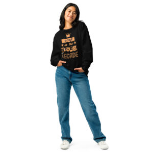 Crew neck sweatshirt